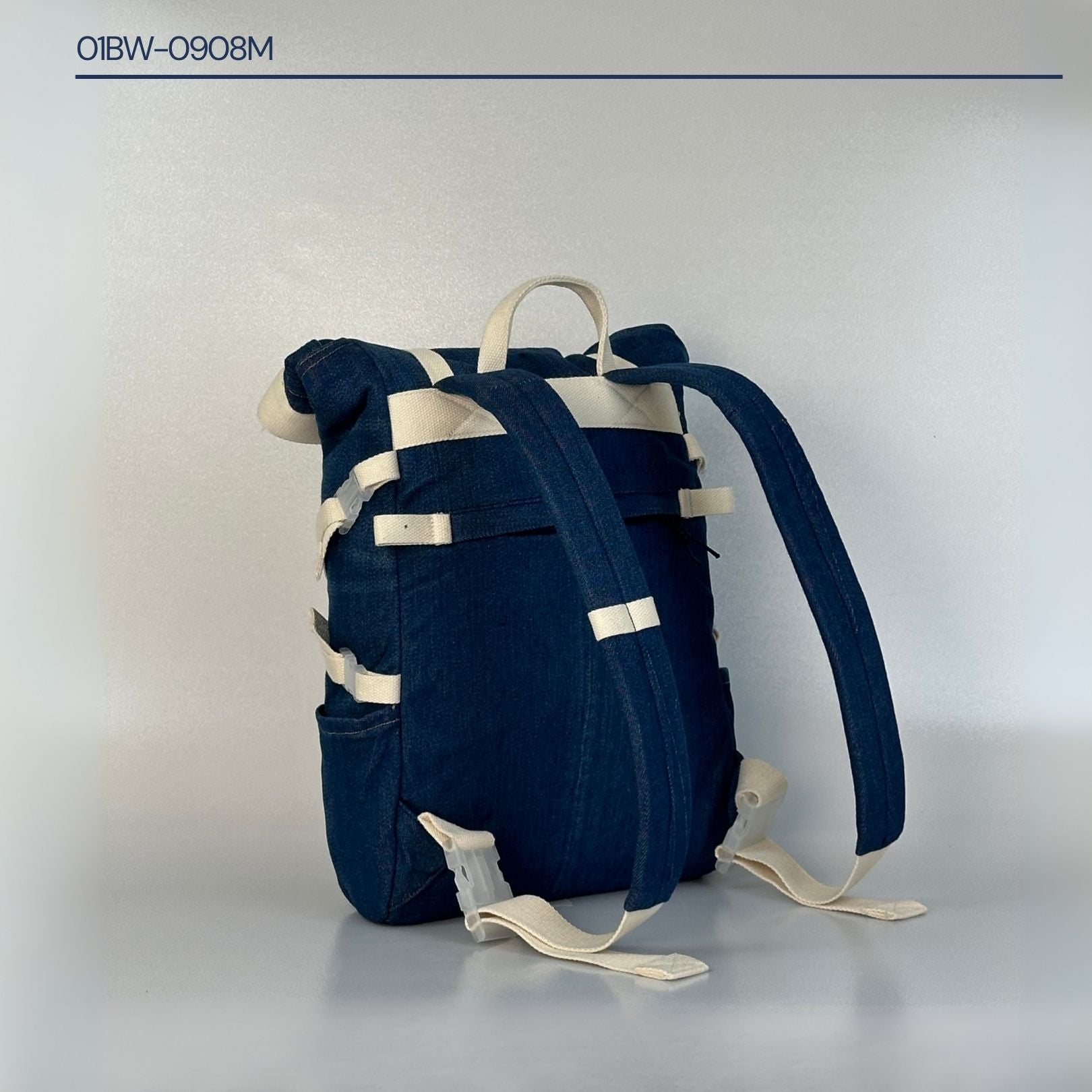 Ocean Blue Denim Buddy Backapck 01BW-0908M – USEDEM
