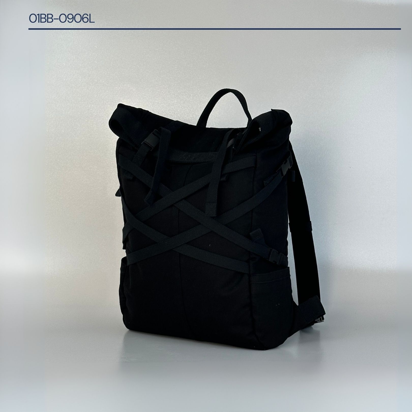 Black Pearl Denim Buddy Backpack
