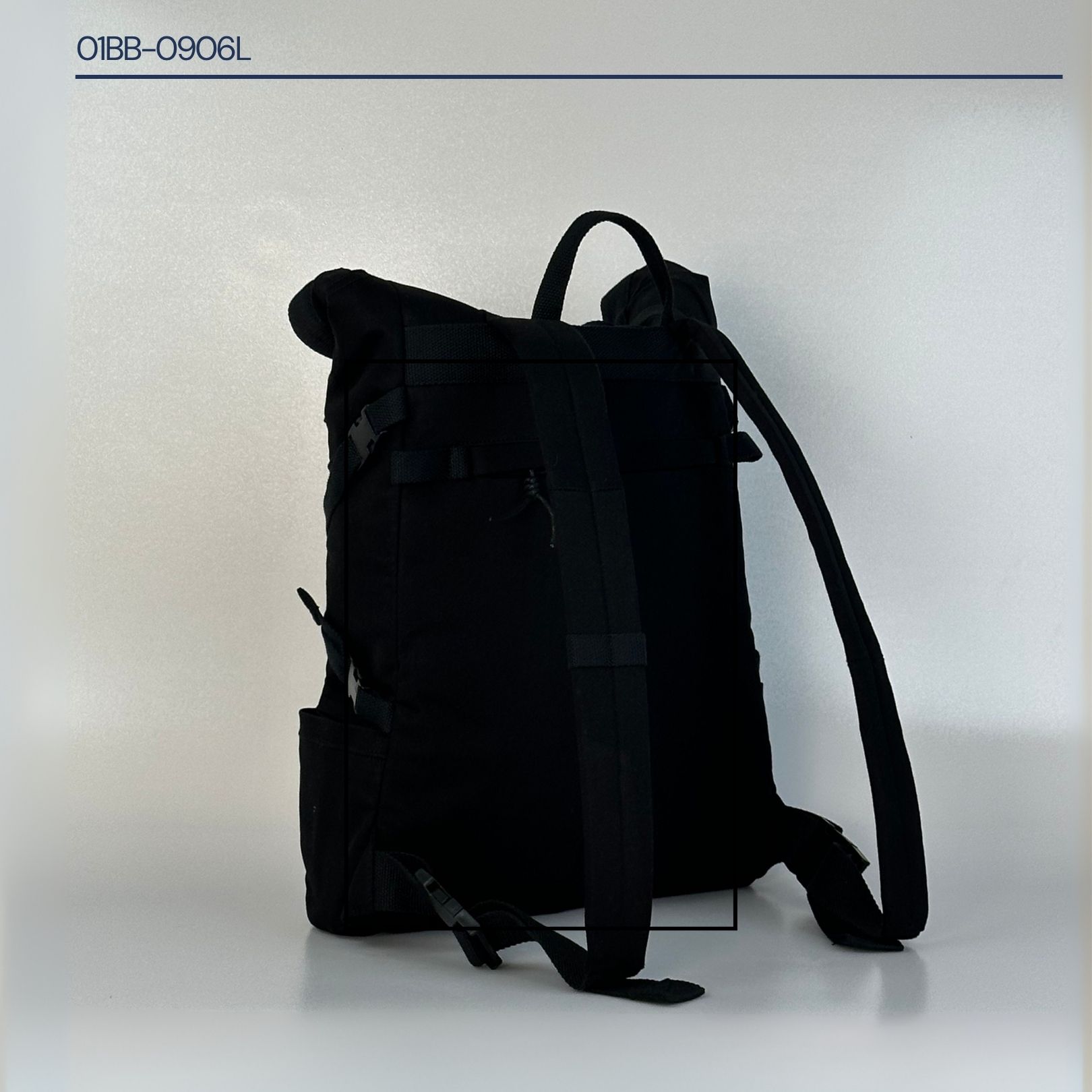 Black Pearl Denim Buddy Backpack - Image 2